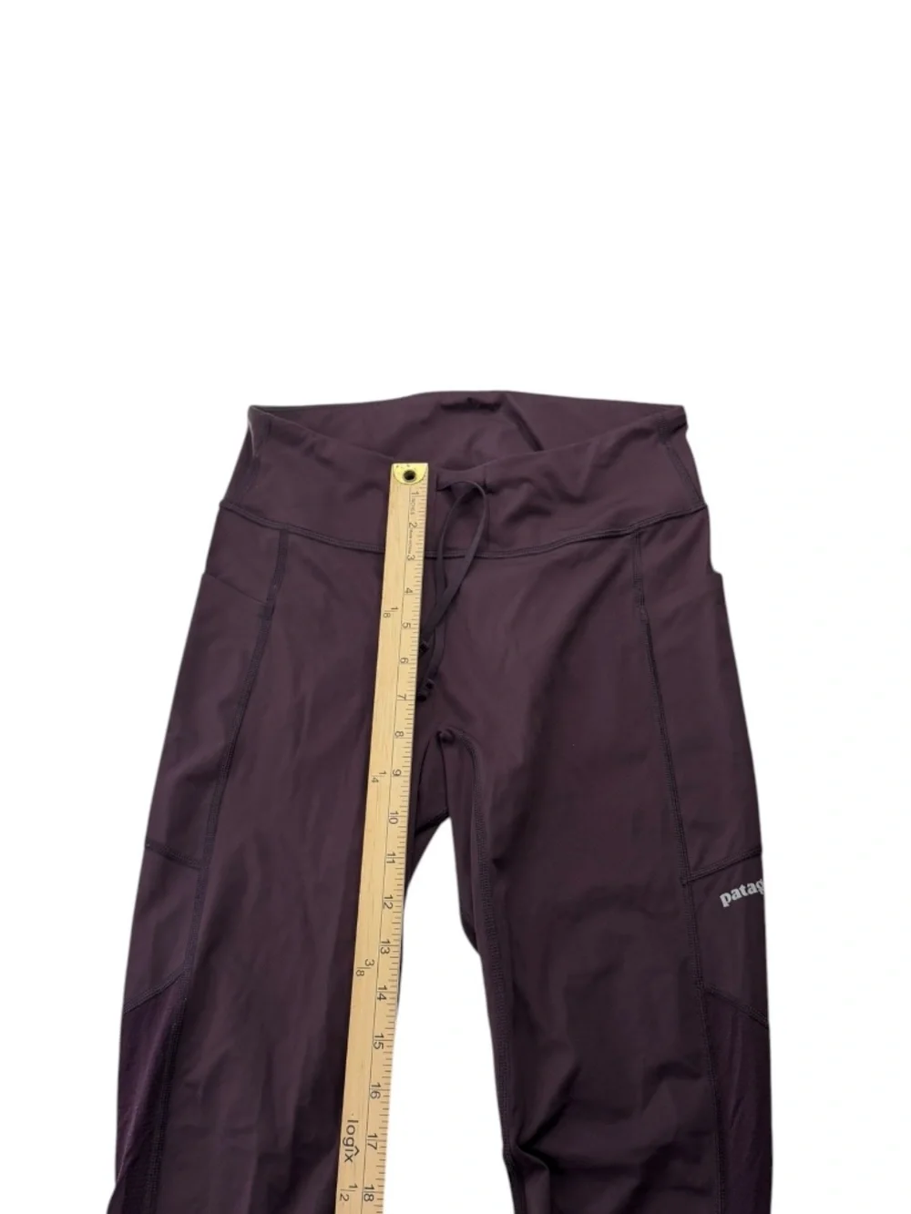 Patagonia Endless Run 7/8 Tights Obsidian Plum Purple Running Legging - Picture 8 of 8